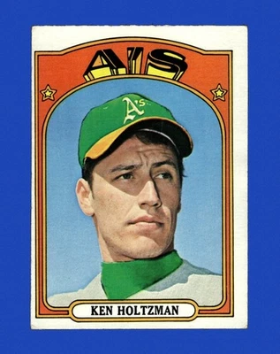 Ken Holtzman 1972 Topps Set-Break #670 en muy buen estado-en muy buen estado *GMCARDS* Foto 1 de 2