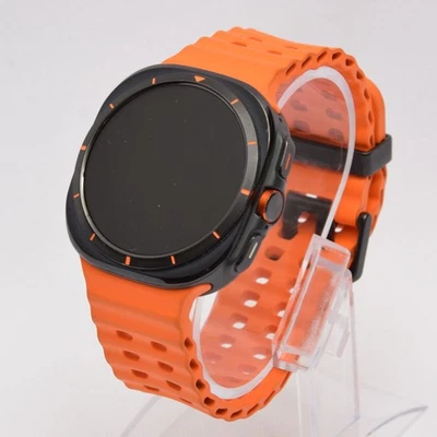 Samsung Galaxy Watch Ultra LTE SM-L705F 47mm Titanium Grey & Orange Band (B+) - Image 1 of 4