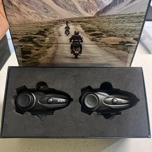 X10 10 Riders Group Mesh Motorcycle Intercom, 3000m Bluetooth Headset 2 Pack - Zdjęcie 1 z 3