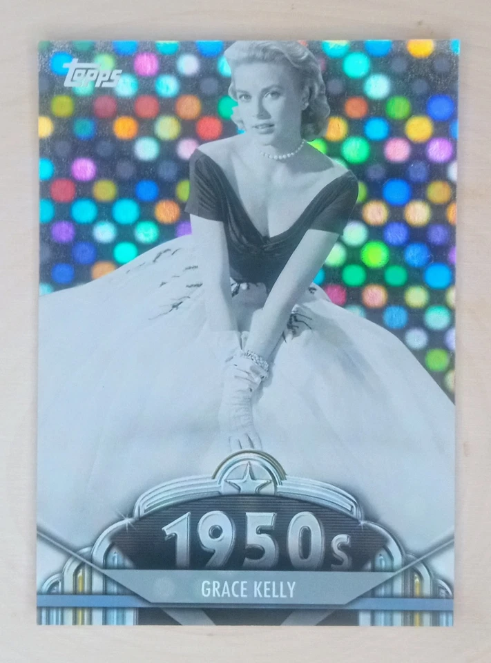 2011 Topps American Pie Grace Kelly Spotlight Refractor 18/76 Princess of Monaco - Image 1 of 2