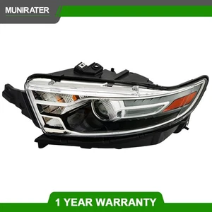 Front Headlight Headlamp For Ford Taurus 2013-2014 HIR2 Gray LH Side Clear Lens - Picture 1 of 12