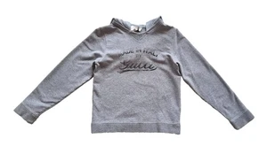 Gucci junior hoodie unisex sweater 311633 X8813 gray 8 years - Picture 1 of 3