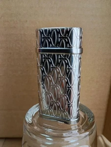 Gebrauchtes Cartier Gasfeuerzeug Godron Happy Birthday silberfarben toll+++ aus Japan - Bild 1 von 6