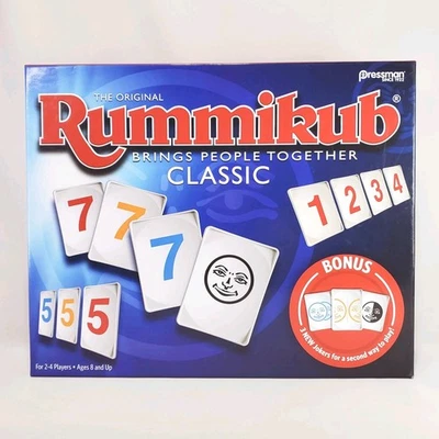 RUMMIKUB Edición Clásica Original Rummy Tile Game ▪︎ Pressman  Foto 1 de 4