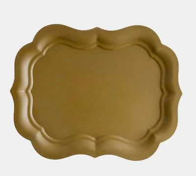 -32 % Maison Balzac x1 Ocean Tray/Platter Seaweed 52.5x41.5cm NEW £110.00 RRP - Image 1 of 4