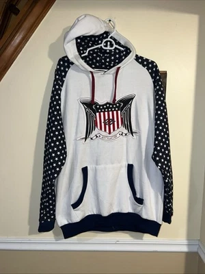 Usada en Excelente Condición Sudadera con Capucha Enyce XL Suelta Bordada Hip Hop Y2K Capucha Sean Peines Foto 1 de 4