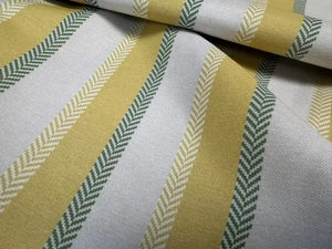 Cojín Chevron Stripes Tela Crema Espiga Decoración del Hogar - 140 cm Ancho... - Picture 1 of 11