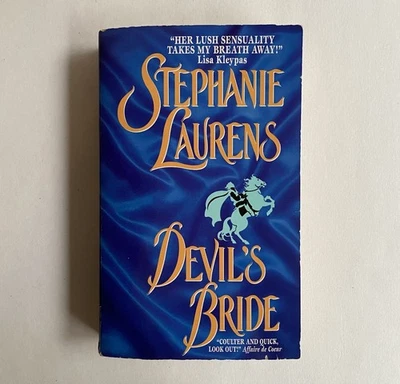 Devil’s Bride by Stephanie Laurens (1998) Avon Cynster #1 Foto 1 de 4