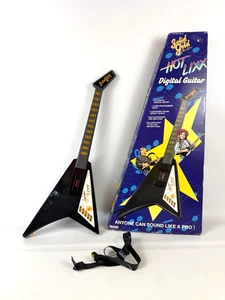 Vintage 1988 Playtime Tyco Solid Gold Hot Lixx digitale E-Gitarre mit Box getestet - Bild 1 von 21