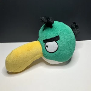 Angry Birds Large Plush Hal Toucan Green Bird 12" Long Beak Commonwealth NoSound - Picture 1 of 5