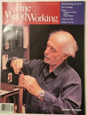 Fine Woodworking Magazine November/December 1985 - James Krenov - Image 1 of 2