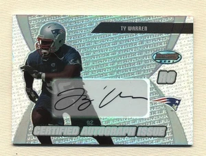 2003 Bowman's Best Ty Warren Autograph Rookie (Patriots) - Picture 1 of 1