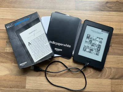 Amazon Kindle Paperwhite (Modell 2015) eBook-Reader, 6 Zoll (15 cm) - Bild 1 von 4