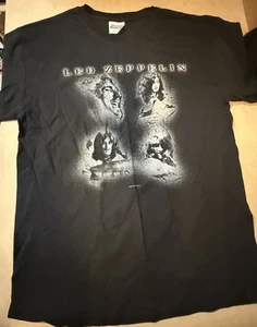 Rare NEW - VINTAGE Led Zeppelin BBC Sessions T Shirt Adult Medium 2004 Men - Picture 1 of 5