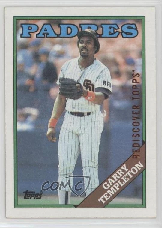 2017 Topps Rediscover Topps Buybacks Bronze Garry Templeton #1988-640 - Image 1 of 2