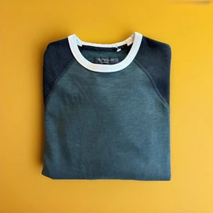 Sudadera Rag & Bone Colorblock Cuello Redondo Manga Larga Mujer Pequeña NUEVA $210 - Imagen 1 de 14