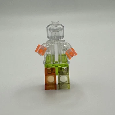 Lego Minifigure Prototype Trans Transparent Employee Test PC Polycarbonate Broke - Image 1 of 4