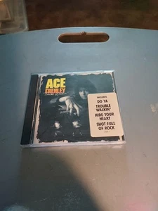 Ace Frehley 'Trouble Walkin' CD Promo Sticker 1989 MINT RARE - Picture 1 of 4