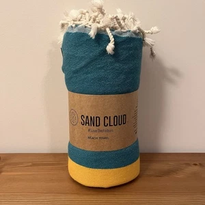 Sand Cloud Beach Towel 100% Turkish Organic Cotton 37”X67” - Picture 1 of 5
