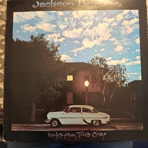 JACKSON BROWNE "LATE FOR THE SKY" REISSUE VINYL LP 1976 VG+ - Picture 1 of 4