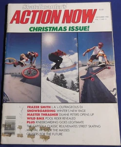ACTION NOW MAGAZINE-DEC 1980  CAPITOLA CLASSIC   BMX  SNOWBOARDING-VINTAGE - Foto 1 di 8