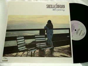 SHEILA JORDAN The Crossing SIGNED autographed Kenny Barron Tom Harrell LP - Picture 1 of 2