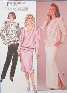 Misses Top Skirt Pants Sewing Pattern Size 18 Butterick Special Occasion NOS - Picture 1 of 2