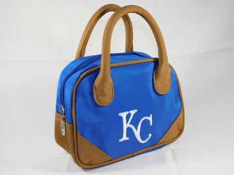 Kansas City Royals Purse Mini Bowler Style Charm 14 Handbag Gift MLB Cover