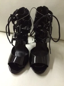 Neu Steve Madden Micahh schwarze hochhackige Damenschuhe Größe 7 - Bild 1 von 4