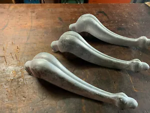 Art deco Naked lady Stylized furniture legs Cast Aluminum. Replacement Legs - Picture 1 of 7