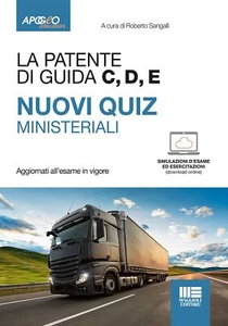 Libri Patente Di Guida C, D, E. Nuovi Quiz Ministeriali. Con Esercitazioni. Con - Foto 1 di 1