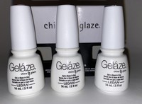 Gelaze Gel-n-Base Gel Polish White On White - .5 fl oz - 81614. (3)pc Pack