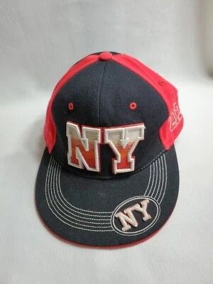 Original NY KETHOS & B Ethos Rojo Blanco Negro Gorra Talla M 7-1/8 Mejor  Foto 1 de 4