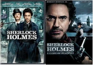 SHERLOCK HOLMES Double Feature - 2 BRAND NEW SINGLE-WRAP DVDs, SHIP FREE! - Imagen 1 de 3