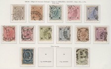 1890-96 Effige Francesco Giuseppe (serie incompleta)