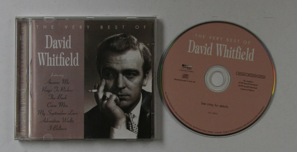 David Whitfield The Very Best Of David Whitfield UK CD 1996 Jazz Easy Listening - Bild 1 von 1