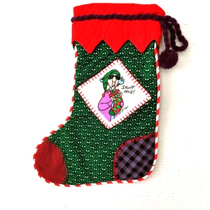 Hallmark Maxine “Stuff This” Shoebox Christmas Stocking Vintage - Picture 1 of 3