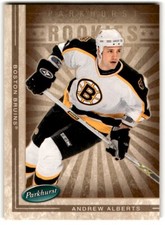 2005-06 Parkhurst Andrew Alberts Rookie #605 Boston Bruins
