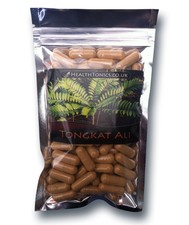 Tongkat Ali Extract / Longjack ( 200:1 Equivalent to 60g ), 30-90 Veg Capsules