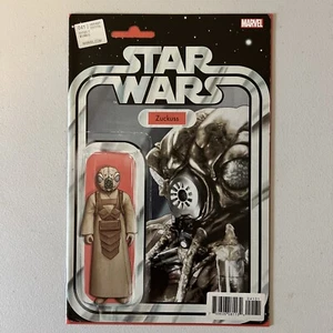 Star Wars #41 Zuckuss Action Figure Variant Marvel Comic NM 2018 JTC NEW - Picture 1 of 2