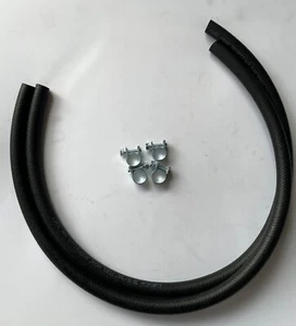 BMW HEXHEAD HP2, R NINET, R900, R1200, R1250, R18 Fuel Hose Line & 4 Clamps - Picture 1 of 6