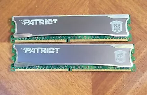 Patriot Kit of 2x2GB DDR2 800MHz PDC24G6400ELK Desktop Memory - Picture 1 of 2