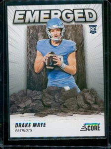 2024 Score - Emerged Drake Maye #EM-DME (RC) - Picture 1 of 2