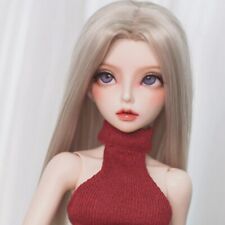 Full Set 1/4 BJD Doll Minifee Ball Jointed Sexy Girl Eyes Makeup Wig Clothes Toy