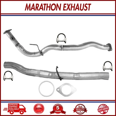 Tubo izquierdo+derecho compatible con: 2001-2003 y 2005-2006 Silverado1500HD|Sierra1500HD 6,0 L 153 WB Foto 1 de 4