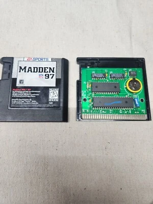 Madden NFL 97. NEW BATTERY! TESTED! EA SPORTS(Sega Genesis, 1996) Cartridge - Image 1 of 2
