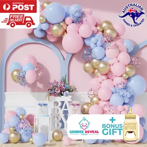 148pc Gender Reveal Or Baby Shower Balloon Set Boy or Girl + FREE GIFT - Picture 1 of 5