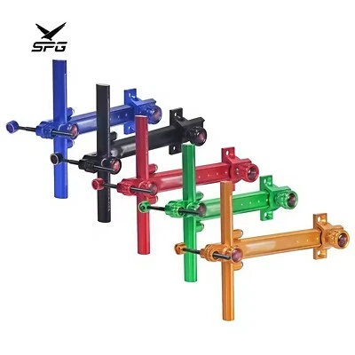 Archery Recurve Bow Sight 1-Pin T-shaped Metal Adjustable High Accuracy Shooting - Image 1 of 4