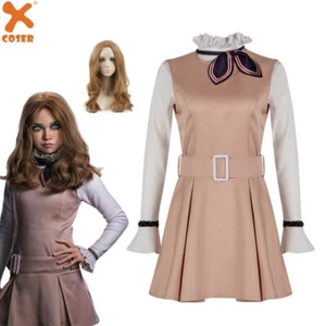 M3GAN 2.0 Megan Costume Cosplay Wig Thriller Movies Dress Halloween Outfits - Picture 1 of 23