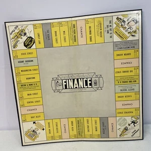 DE COLECCIÓN 1936 FINANZAS Y FORTUNA CASA Y LOTE PARKER BROTHERS JUEGO DE MESA RARO - Imagen 1 de 8